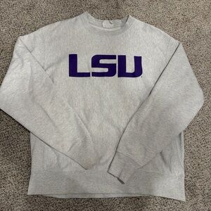 LSU Gray Sweatshirt